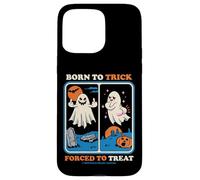 Carcasa para iPhone 15 Pro MAX Born To Trick Sarcastic Retro Funny Adult Humor