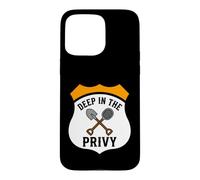 Carcasa para iPhone 15 Pro MAX Bottle Digging Relic Hunter Deep In The Privy Design