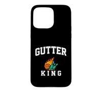 Carcasa para iPhone 15 Pro MAX Bowling Gutter King Funny Bowler Humor
