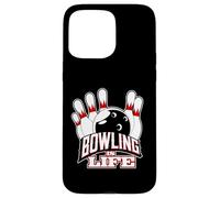 Carcasa para iPhone 15 Pro MAX Bowling Is Life - Bolos Divertidos de Bolos