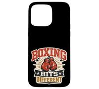 Carcasa para iPhone 15 Pro MAX Boxing Hits Different Vintage