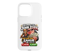 Carcasa para iPhone 15 Pro MAX Brainrot Calling Funny Viral Meme Humor Design Entrante