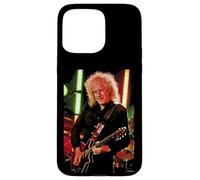 Carcasa para iPhone 15 Pro MAX Brian May Guitar Live Queen & Adam Lambert por Dick Barnatt