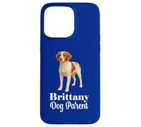 Carcasa para iPhone 15 Pro MAX Brittany Dog Parent para leales compañeros Deportivos
