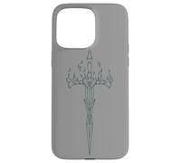 Carcasa para iPhone 15 Pro MAX Burning Sword in Flame EMO E-Girl Boy Alt Y2K Trad Mall gótico