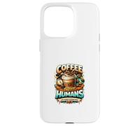 Carcasa para iPhone 15 Pro MAX Café Antes de los Humanos Diseño gráfico Divertido