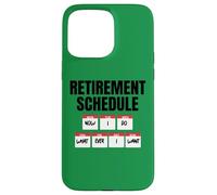 Carcasa para iPhone 15 Pro MAX Calendario de jubilación: Ahora Hago lo Que Quiero