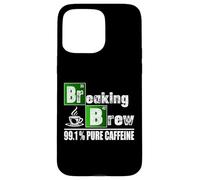 Carcasa para iPhone 15 Pro MAX Camisa de café Breaking Brew Funny Barista