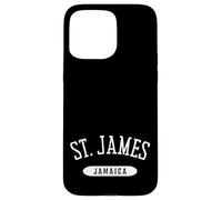 Carcasa para iPhone 15 Pro MAX Camisa St. James Estilo Universitario Saint James Jamaica