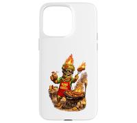 Carcasa para iPhone 15 Pro MAX Camisa Tiki Man King of The Grill - Funny Island BBQ Tiki Art