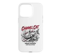 Carcasa para iPhone 15 Pro MAX Canal Cat Ambush Predator Urban Angling Energy