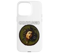Carcasa para iPhone 15 Pro MAX Caravaggio Medusa Escudo Renacentista Mitología Griega Romana