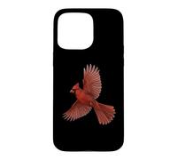 Carcasa para iPhone 15 Pro MAX Cardenal Norteño Aves Biólogo Animal Ornitólogo Pájaro