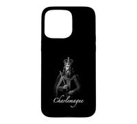 Carcasa para iPhone 15 Pro MAX Carlomagno Emperador Medieval Rey De Los Francos