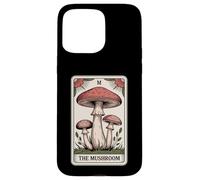Carcasa para iPhone 15 Pro MAX Carta de Tarot The Mushroom Cottagecore Funny Mushroom Lover