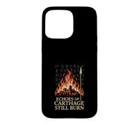 Carcasa para iPhone 15 Pro MAX Carthago Delenda EST Roma vs Cartago Historia Latina Regalo