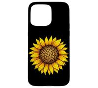 Carcasa para iPhone 15 Pro MAX Cheetah Leopard Print Girasol Floral Verano Estética
