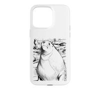 Carcasa para iPhone 15 Pro MAX Chonkers The Massive 2000-Pound Sea Lion Ink Sketch