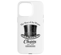 Carcasa para iPhone 15 Pro MAX Chopin Poeta del Piano Música Clásica