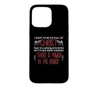 Carcasa para iPhone 15 Pro MAX Christian Mosquito Joke - Funny Religious Christ Follower