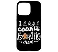 Carcasa para iPhone 15 Pro MAX Christmas Family Gingerbread Cookie Baking Crew Red