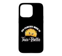 Carcasa para iPhone 15 Pro MAX Cinco De Mayo - My Princess Name Is Taco Belle Funny Pun