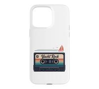 Carcasa para iPhone 15 Pro MAX Cinta de Casete Retro Yacht Rock, diseño de música náutica, Genial
