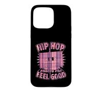 Carcasa para iPhone 15 Pro MAX Cinta gráfica Retro Hip Hop Makes Me Feel Good