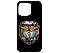 Carcasa para iPhone 15 Pro MAX Cirujano Oncólogo Cirujano Caduceo Cirugía Oncológica Médico