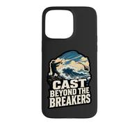 Carcasa para iPhone 15 Pro MAX Cita de ambición de Pesca Cast Beyond That Breakers