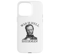 Carcasa para iPhone 15 Pro MAX Cita de la Historia de la Guerra Civil de William Tecumseh Sherman