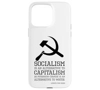 Carcasa para iPhone 15 Pro MAX Cita de Ludwig Von Mises - Filosofía libertaria - Socialismo