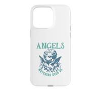 Carcasa para iPhone 15 Pro MAX Cita Protectora Espiritual de ángeles Que Nos vigilan