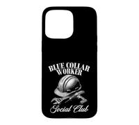 Carcasa para iPhone 15 Pro MAX Clase trabajadora del Club Social de Trabajadores de Cuello Azul