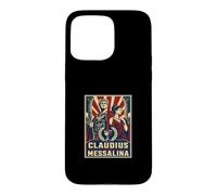 Carcasa para iPhone 15 Pro MAX Claudio y Mesalina Corte del Imperio Santo Romano