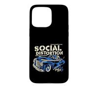 Carcasa para iPhone 15 Pro MAX Coche Oficial de distorsión Social 1979