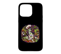 Carcasa para iPhone 15 Pro MAX Cocinero Chef Zombie No Muerto Ghoul Restaurante Servicio de Alimentos Hombres