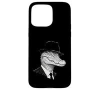 Carcasa para iPhone 15 Pro MAX Cocodrilo Puro Mafia Gangster Retrato