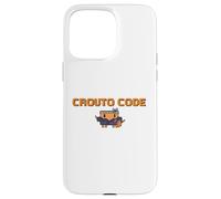 Carcasa para iPhone 15 Pro MAX 【Code DE CROUTO】 Herramienta de Ilustración de AI Agente de IA Ejecución Binario Hacker Dot Gake GPT