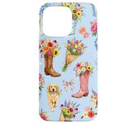 Carcasa para iPhone 15 Pro MAX Collage Floral BootSpring Summer Coquette Estética Preppy