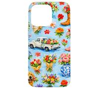 Carcasa para iPhone 15 Pro MAX Collage Floral BootSpring Summer Coquette Estética Preppy