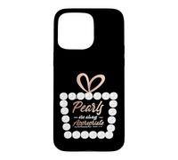Carcasa para iPhone 15 Pro MAX Collar de Perlas Clase Lady Pearls Are Always Approappropriate