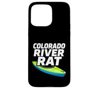 Carcasa para iPhone 15 Pro MAX Colorado River Rat Kayak Whitewater Rafting