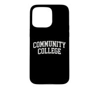 Carcasa para iPhone 15 Pro MAX Community College Arched College Fuente Divertido