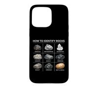 Carcasa para iPhone 15 Pro MAX Cómo identificar Rocas Geología Amante Mineral Hunting Science