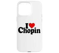 Carcasa para iPhone 15 Pro MAX Compositor DE Polish Frederic I Love Heart Chopin