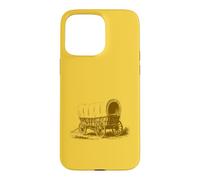 Carcasa para iPhone 15 Pro MAX Conestoga Wagon 1800s Style Vintage Inspired Throwback Vibes