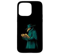 Carcasa para iPhone 15 Pro MAX Conocimiento Prohibido Oculto Plaga Doctor Arte Gótico