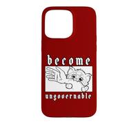 Carcasa para iPhone 15 Pro MAX Conviértete en una Clase ingobernable de Resistencia de Brazo mordedor de Gato