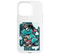 Carcasa para iPhone 15 Pro MAX Cool Skate Dino Baby Dinosaur Cartoon for Kids